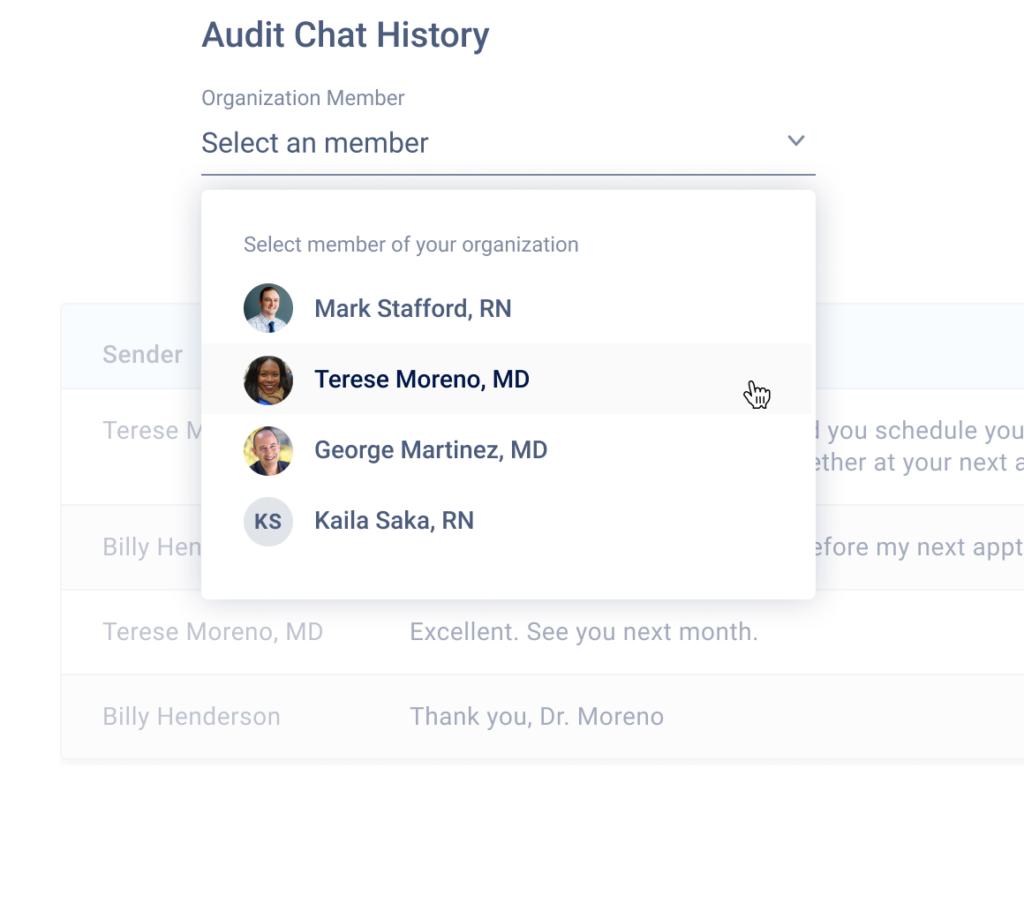 Care Coordination and HIPAA Compliant Texting App OhMD